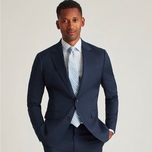 Bonobos Slim Fit Navy Jetsetter Stretch Wool Suit Jacket